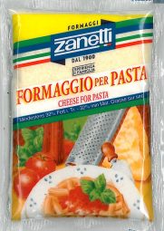 Dried grated cheese