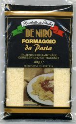 Dried grated cheese