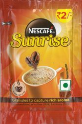 Soluble granular coffee