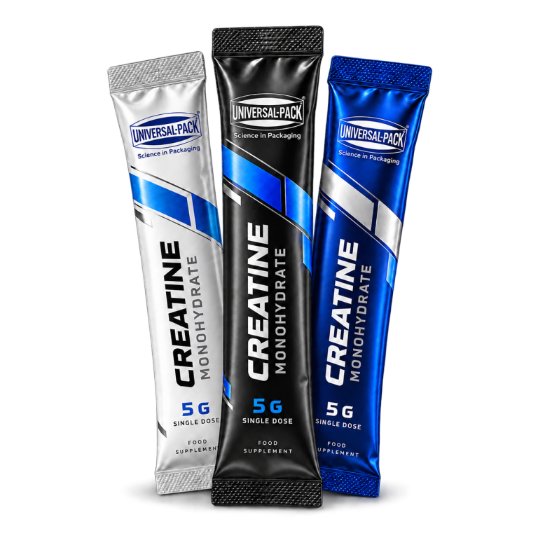 Creatine Monohydrate Stick Pack & Sachet Machines for Accurate Powder Dosing